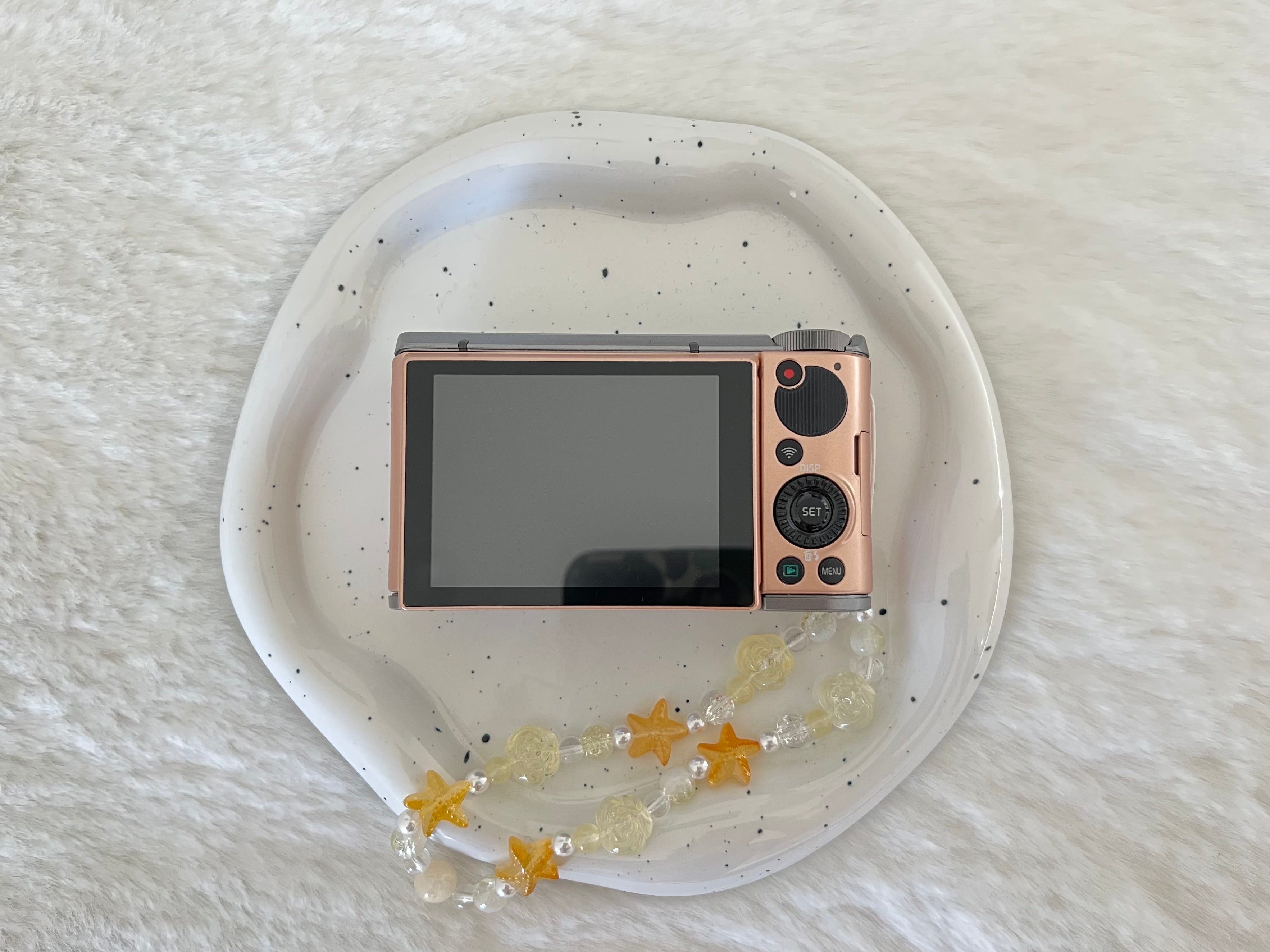 Casio ZR1700 Gold Flip Screen Digital Camera
