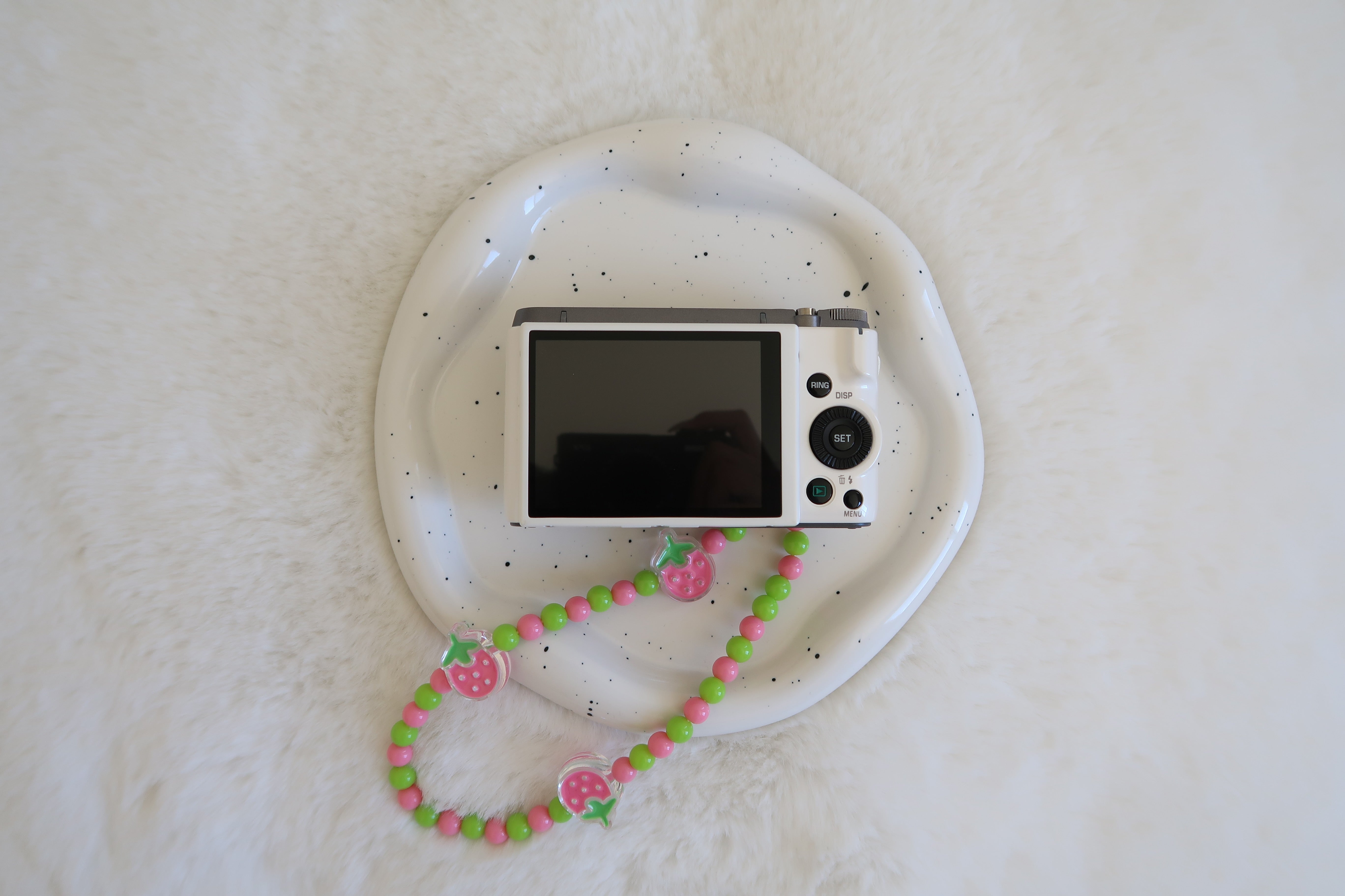 Casio ZR1100 Flip Screen White Digital Camera